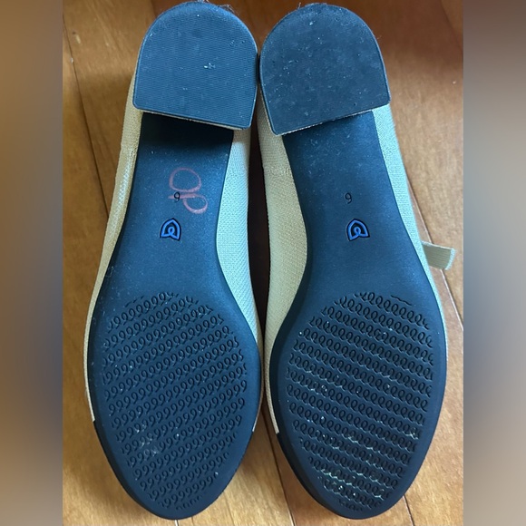 Rothy's Tan and Black Mary Jane’s - Picture 9 of 9